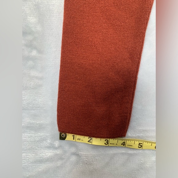 Rust Red Knit Leggings - Picture 5 of 11